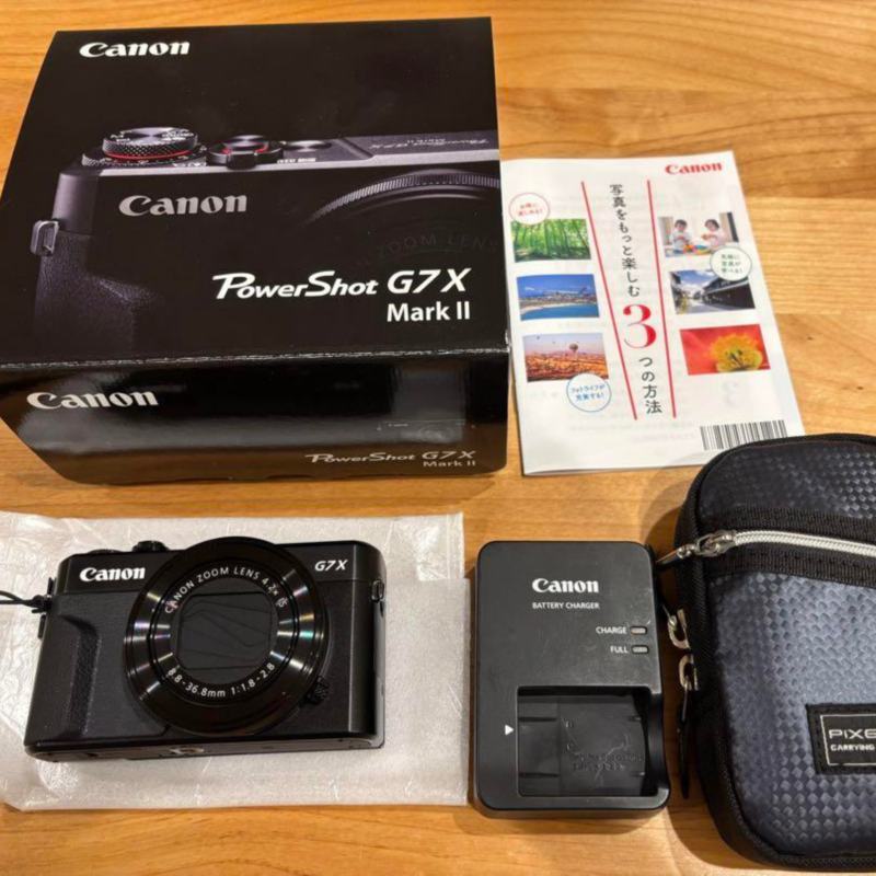 Canon PowerShot G7X Mark II – Well-Maintained & Fully Functional